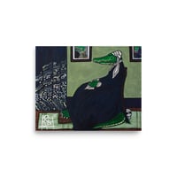 Image 2 of “Whistler’s gator” matte fine art print 