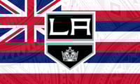 Los Angeles Kings Hawaiian Flag 