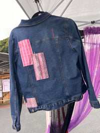 PINK PATCH DENIM 