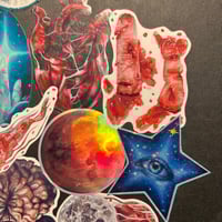 Image 4 of Bloody finger artwork sticker 