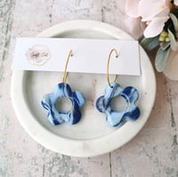 Image 1 of Daisy Ocean Mist Earrings