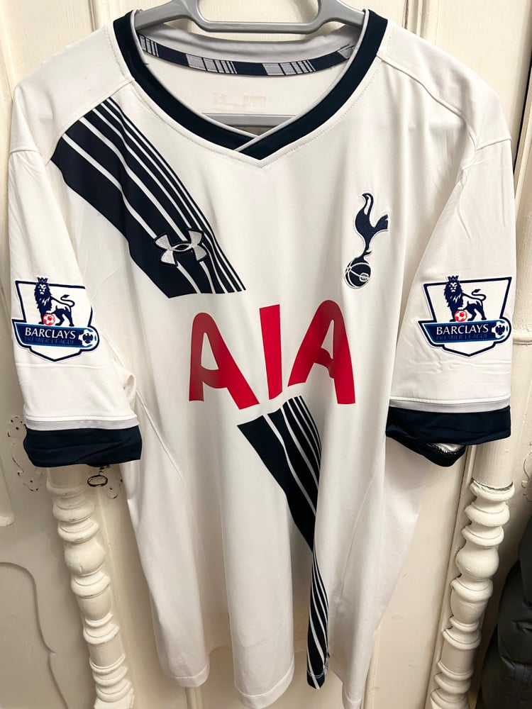 Image of Tottenham Hotspur "ERIKSEN 23" 2015/16 Home Shirt + PL patches (XL)