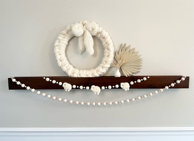 Wooly Sheep Garland