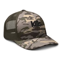 Image 1 of Camouflage KILLS trucker hat