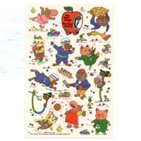 busy world sticker sheets