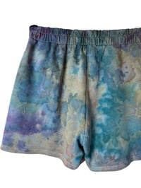 Image 16 of L 100% Cotton French Terry Sweatsuit Set in Earthy Spiral Ice Dye