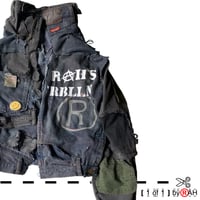 Image 3 of [ 1 of 1 ] handmade recycled jean jacket 