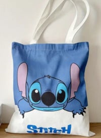 Image 1 of Character Canvas Totes