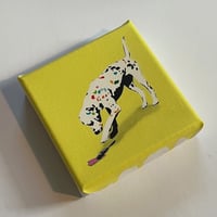 Image 3 of "Most Is What You Make Of It" Mini Canvas 1/1 (pale yellow)