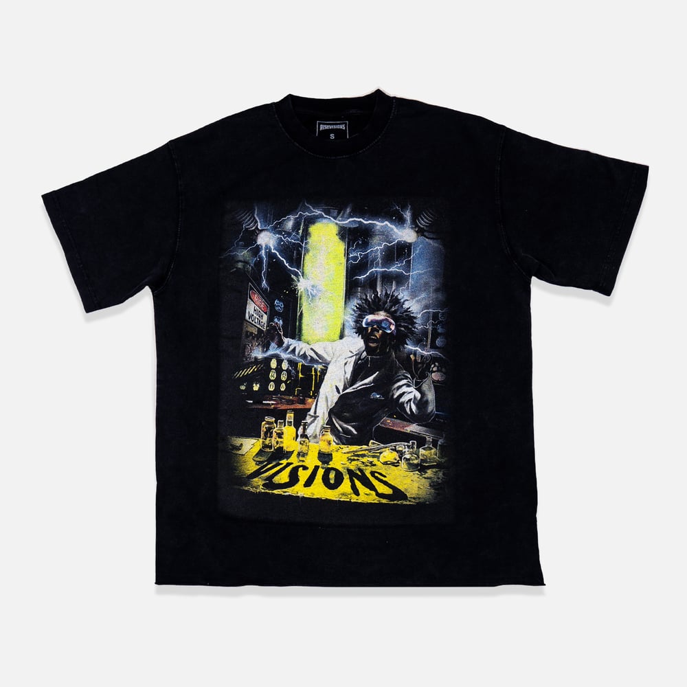 Image of MAD SCIENTIST TEE (BLACK)