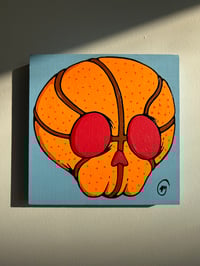 Image 2 of Skull bball painting
