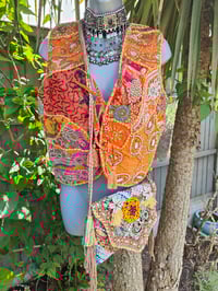 Image 3 of Chilean Bag -Cream fringes 2