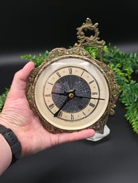 Image 2 of Vintage ornate preserved spider web clock 