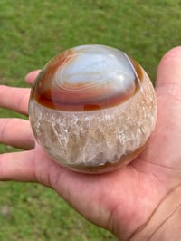 Image 3 of Carnelian Sphere #1821