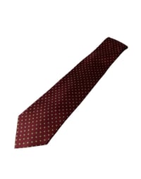Image 2 of Andre Savini Silk Tie Patterned Designer Made in Italy