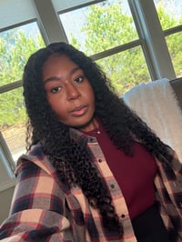 Image 2 of Kinky Curly Lace Front Glueless Wig