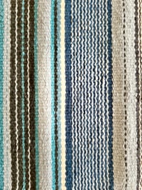 Image 4 of Hand Woven Table Runner - Blue