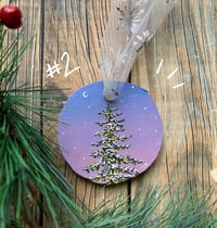 Image 3 of Hand Painted Wood Ornaments