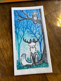 Image 2 of Winter Spirits - Original Creature Study