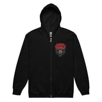 Image 1 of Reduced to Ash zip hoodie