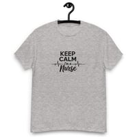 Image 12 of Unisex classic tee, Keep Calm Nurse Tee