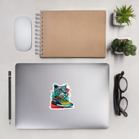 Image 5 of Sneaker Fan Art - Panthera Sneakerus Bubble-free Stickers for Creative Sneaker Fans