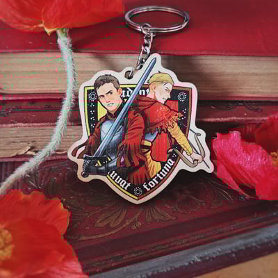 Image of Hansry wooden keychain