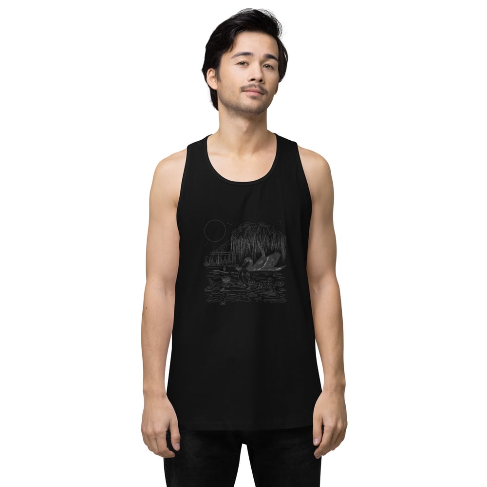 Swan Lake Men’s premium tank top