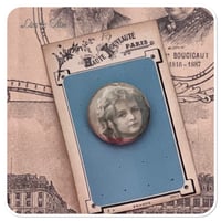 Image 10 of single vintage style pin badge