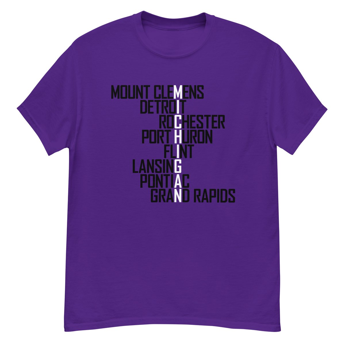 Image of Michigan Cities Tee (5 colors)