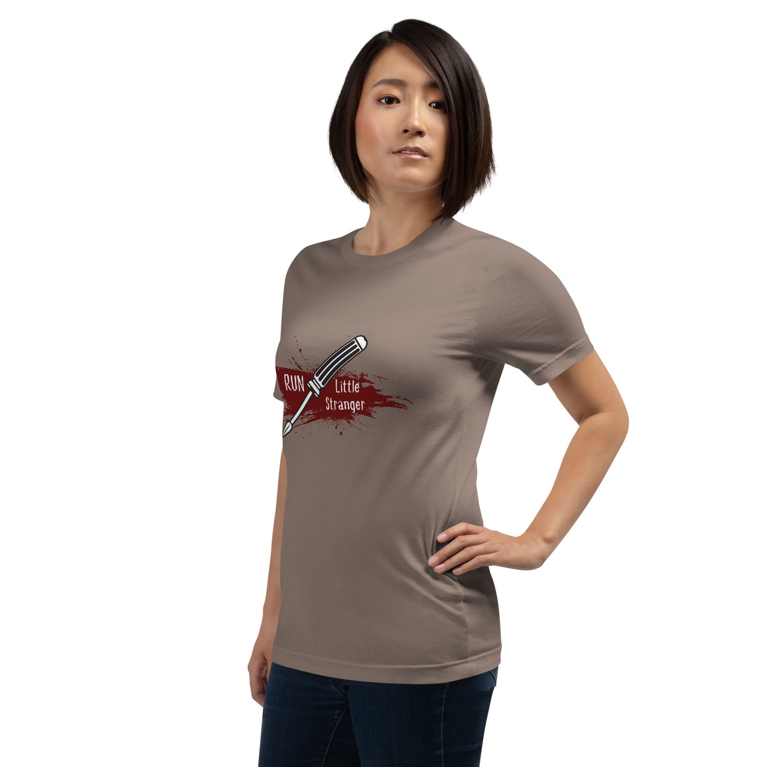 Image of  Run little stranger screw driver Unisex t-shirt