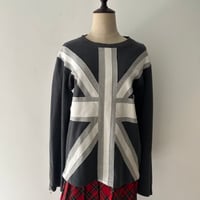 Image 3 of Hundredclub union jack sweater