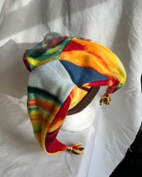 Image 9 of 3 Point Polar Fleece Jester Hats