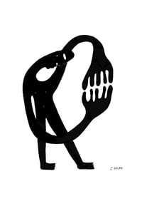 ‘can’t quite reach myself’ Limited Edition Print
