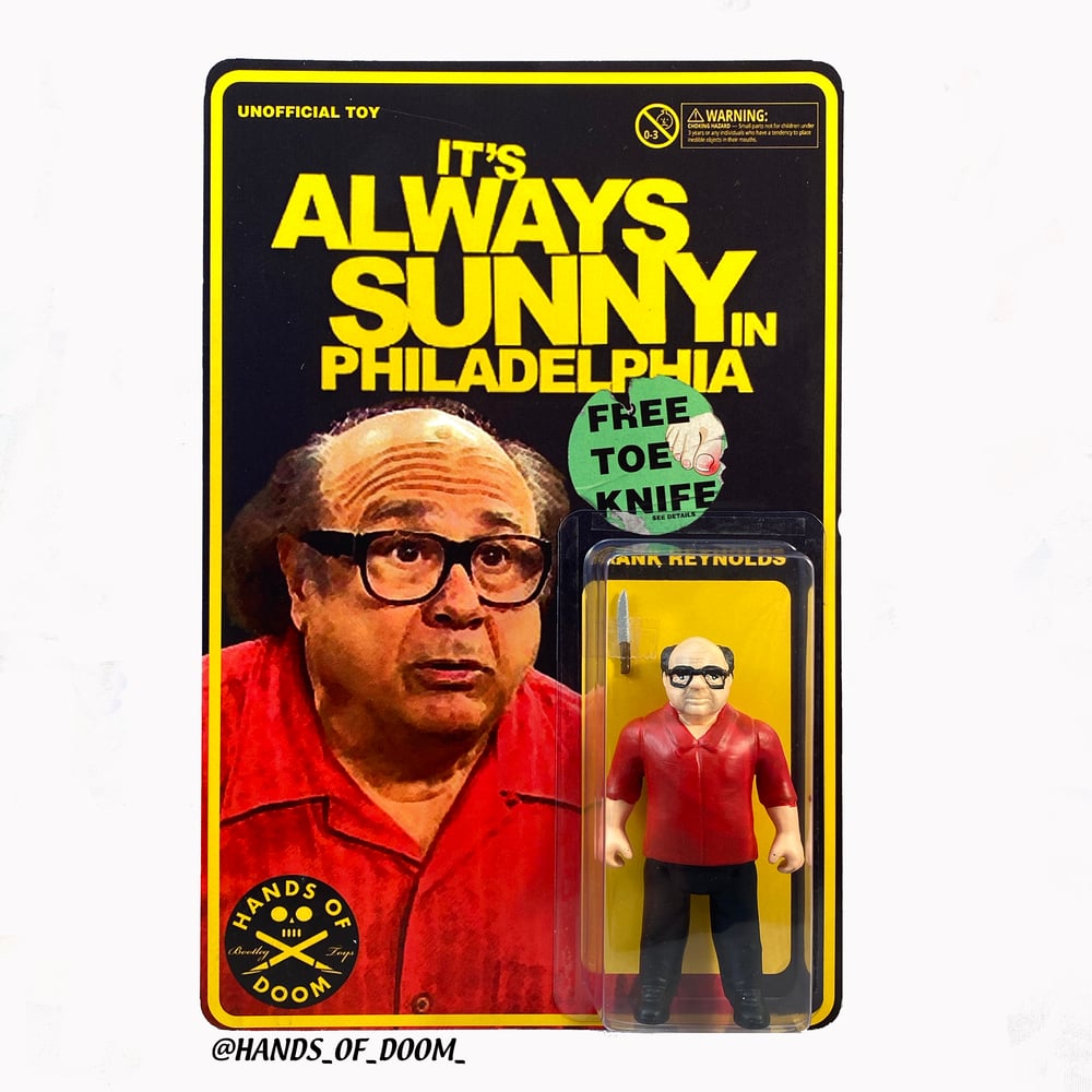 Image of Frank Reynolds Action Figure w/ Toe knife