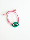 FAVORITE BRACELET (pink and scuba green)
