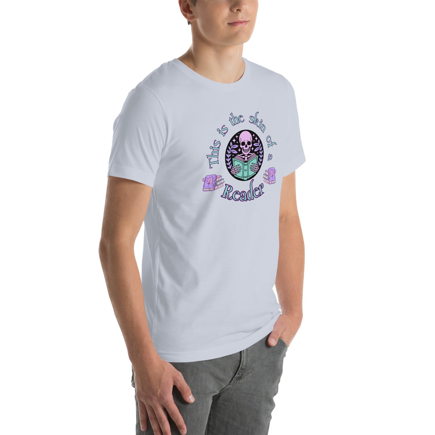Image of skin of a reader Unisex t-shirt