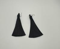 Image 1 of Long tassle earring (deep edition) 