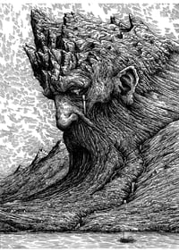 Old Man of the Mountain A3 Print