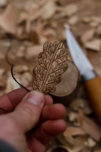 Image 3 of Oak leaf Pendant,