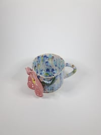 Image 2 of floral mug (confetti)