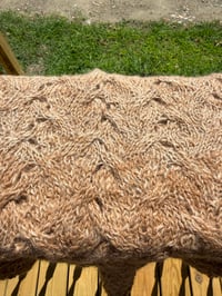 Image 5 of Handspun Baby Alpaca Lace Snood | Convertible Cowl & Hood