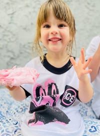 Image 1 of Labu-buster YOUTH - Black Ringer Tee