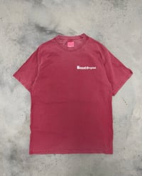 Image 2 of FADED RED GARMENT DYE LOGO TEE