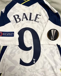 Image 1 of Vaporknit Tottenham “BALE 9” 2020/21 Home Shirt + UEL patches (S)