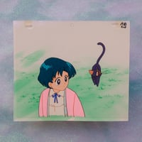 Image 1 of Ami Mizuno & Luna Original Animation Cel + Douga