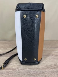 Image 4 of ANNE KLEIN trio color block handbag
