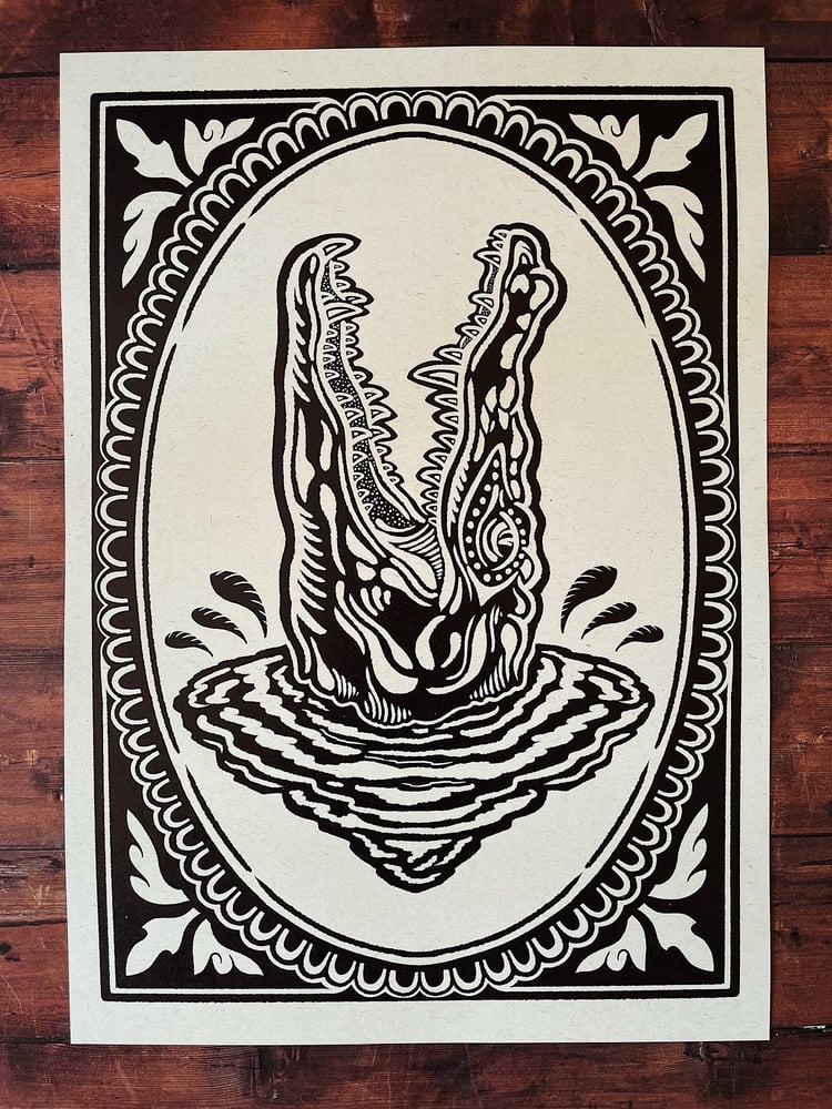 Image of Alligator Print 
