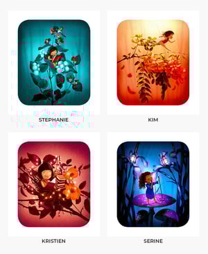 Image of Dappere Meisjes Fine Art Print