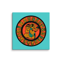 Image 14 of Mayan Calendar, Wheel of Time, High Resolution Canvas Print with wood backing